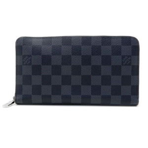 Louis Vuitton Graphite Black Wallet NM Damier Long Organizer Zippy